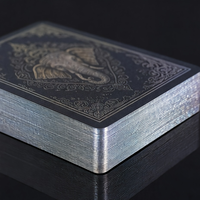 Jeu de cartes de tarot Oracle personnalisable KingCards avec emballage personnalisé, effet holographique et estampage à chaud
