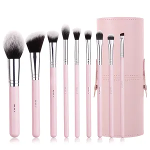 BEILI Professional Makeup Brushes Synthetic Hair Best Makeup Brushes Set With Custom Packaging Box Pink Makeup Brush