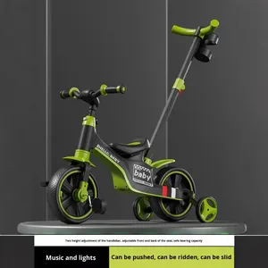 Bicicleta 6 en 1 para Niños Pequeños con Manillar de Empuje, Bicicleta de Equilibrio para Niños de 1 a 7 Años, Bicicleta Multifuncional para Bebés con Frenos - Product Image 5