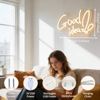 Неоновая вывеска Neonawall Creative Studio & Freelancers: современный силиконовый светодиодный неоновый знак с питанием от USB для декора креативного уголка студии