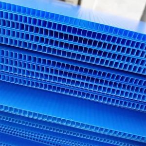 Harga pabrik terbaik Coroplast PP kotak karton poli dapat digunakan kembali pembalik plastik bergelombang tempat pengiriman dengan penutup pita ajaib - Product Image 6