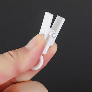 Vente en gros d'organisateur de vêtements en plastique à un seul niveau de haute qualité avec crochet rotatif, clip de rangement <span class=keywords><strong>pour</strong></span> rideaux, serviettes, chaussures, chapeaux - Product Image 5