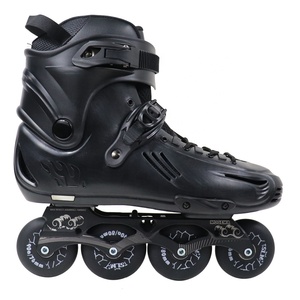 Patins à roulettes en ligne pour adultes SLM Professional Slalom Freestyle <span class=keywords><strong>Fitness</strong></span> à 4 roues avec roues de 295 mm - Product Image 4