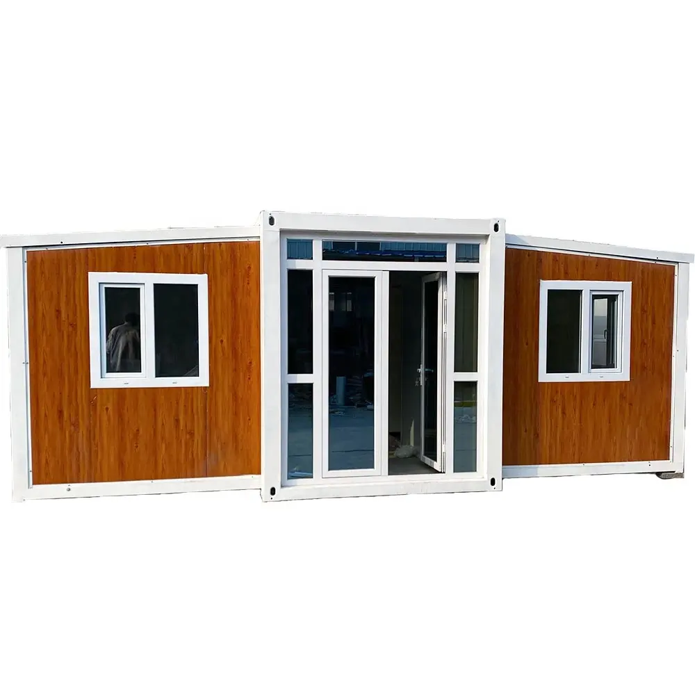 Hoge Kwaliteit 40ft Uitbreidbaar Containerhuis 3 Slaapkamer Prefab Huis Living Home