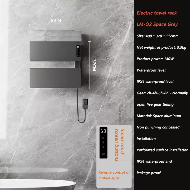 Space gray right outlet - surface mounted