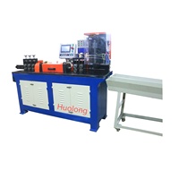 Machine de redressage et de coupe automatique à grande vitesse pour fil d'acier GTZ3.0-5.0, usine