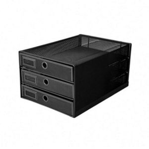 Organizador de Escritorio de Metal de 3 Niveles de Alta Calidad para Oficina, Bandeja para Archivos - Product Image 3
