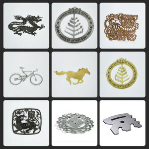 Máy cắt laser kim loại nhỏ 300*300mm Kích thước làm việc 1000W 1500W 2000W 3000W sợi thép không gỉ máy cắt laser - Product Image 2