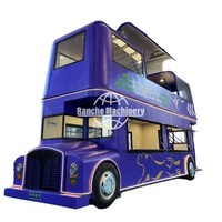 Camion de restauration mobile RC, remorque rapide pour café, snacks, glaces, hot-dogs, hôtels, extérieur, acier inoxydable, GPS, 5,5 m, résistant à la rouille
