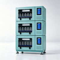 Incubateur à agitateur CO2 WEIAI 4-60 ℃   Incubateur orbital réfrigéré empilable pour la culture de cellules souches CAR-T et la fermentation biopharmaceutique