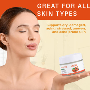 Crème éclaircissante anti-taches au curcuma à marque privée avec AHA et vitamine C pour peaux noires - Soins de la peau OEM/ODM - Product Image 3