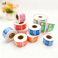 Étiquettes autocollantes en vinyle amovibles, imperméables et faciles à décoller, personnalisées, pour bocaux en plastique, savon liquide, papier toilette