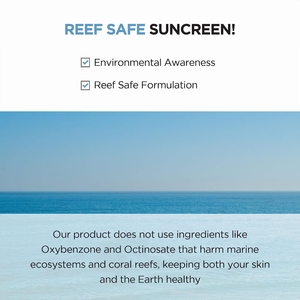 <span class=keywords><strong>Lance</strong></span> Reef Safe Sunscreen Organic Private Label Sun Block No White Cast SPF50 Madagascar Centella Korean Sunscreen - Product Image 5