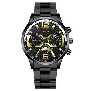 Men's <b>Digital</b> Marker Wristwatch, Stylish <b>Calendar</b> Stainless Steel Quartz Watch - Product Image 4