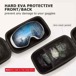 Estuche Protector Rígido de EVA con Cierre para Gafas de Esquí, Diseño Personalizado de Fábrica - Product Image 3