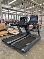 Cinta de correr eléctrica de nuevo diseño 2025 para uso en gimnasio, máquina de correr motorizada comercial con pantalla LCD, Manual de funciones