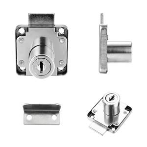 Serrure <span class=keywords><strong>de</strong></span> meuble en gros pour armoire et boîte aux lettres, 2 clés, cylindre <span class=keywords><strong>de</strong></span> 20 mm, serrure à came en fer pour tiroir et placard <span class=keywords><strong>de</strong></span> cuisine, pour commode - Product Image 6