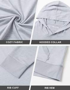 เสื้อฮู้ดผู้ชายแบบสวม ผ้าโพลีเอสเตอร์เนื้อแน่น ย้อมสีแบบ Garment Dyed แห้งเร็ว มีซับใน แขนยาว สำหรับฤดูหนาว - Product Image 5