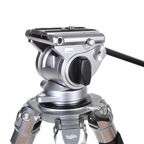 High Quality Carbon Fiber Professional Camera Video Tripod with Fluid Head