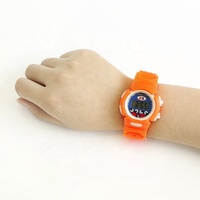 Jam tangan digital analog anak-anak, arloji digital LCD desain kustom pergelangan tangan harga murah