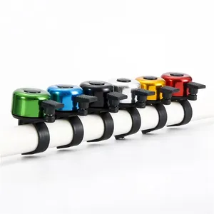 Factory Best Quality Colorful Cycling Aluminium Handlebar Mini Bell Bike Bell Bicycle Alarm Ring Bell