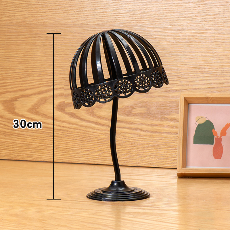 Post-style [hat circumference 50cm, height 30cm] Black
