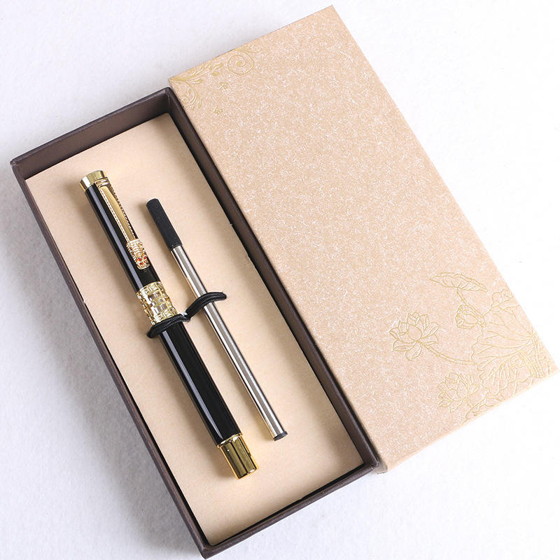 Tote bag gift box + black signature pen