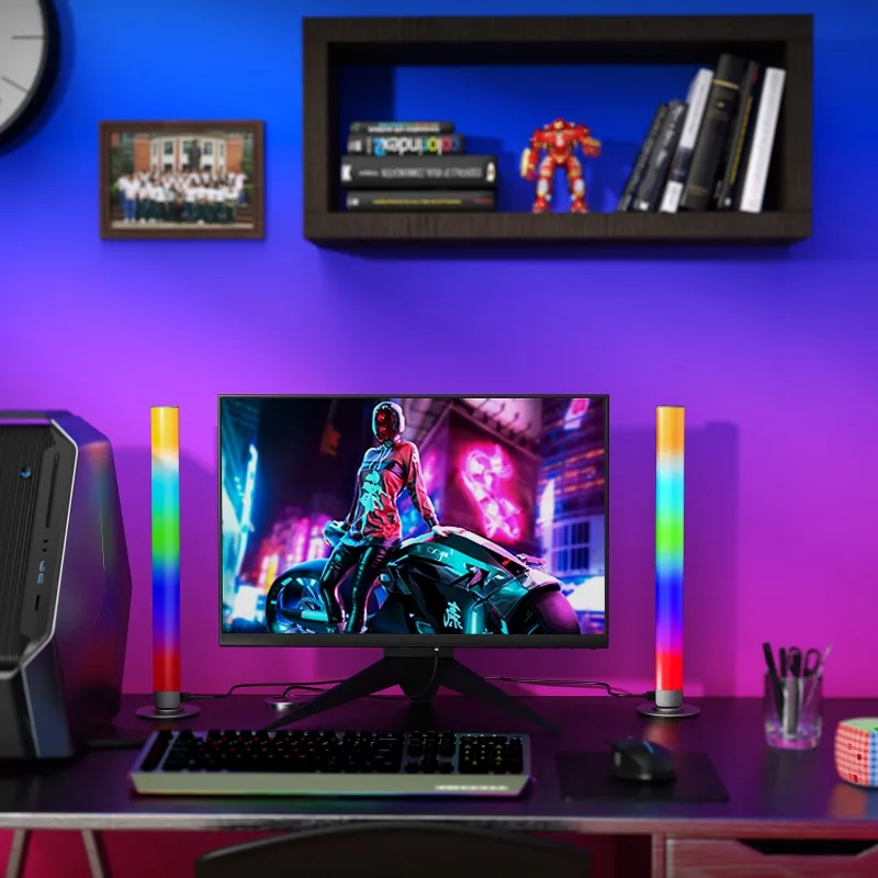 Atacado Wifi Bluetooth Sem Fio Rgb Música Ritmo Lâmpada Esports Gaming Party Decor Smart Led Light Bar Para Tv Ambiente Backlights