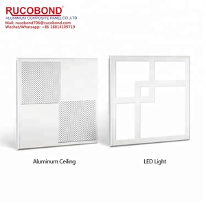 Nhôm Lưới Tản Nhiệt Lưới Các Loại Ngoài Trời Dọc Kim Loại Treo Trần - Product Image 2