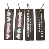 Porte-clés en nylon avec logo, porte-clés en métal pour sublimation, porte-clés en tissu, porte-clés personnalisés pour moto, porte-clés de voiture