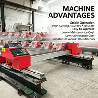 Machine de découpe plasma portable, facile à transporter et à utiliser avec système CNC, bon prix
