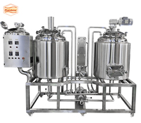 Machine de fabrication de bière artisanale 300L 500L réservoir de brassage tout en un équipement de brasserie de bière à vendre