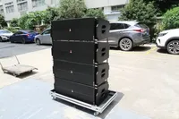 Système de sonorisation PA Seer SX-210 2.0 canaux étanche avec moniteur LCD et boutons en bois, pour concerts en extérieur, 800W RMS