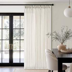 <span class=keywords><strong>Tende</strong></span> <span class=keywords><strong>in</strong></span> Lino Naturale Plissettate a Pieghe Lunghe 84 Pollici, 2 Pannelli per Soggiorno e Camera da Letto, Stile Country Farmhouse, <span class=keywords><strong>Tende</strong></span> <span class=keywords><strong>in</strong></span> Lino Spesso - Product Image 6