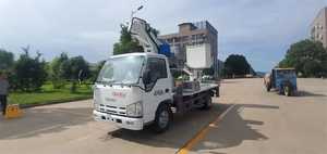 Camion nacelle ISUZU 30M 4x4 32m 34m avec structure de flèche robuste pour les projets d'entretien et d'ingénierie en haute altitude - Product Image 3