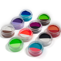Peinture corporelle bicolore multifonction personnalisable Nouvel eye-liner pastel activé à l'eau avec étiquetage de marque personnalisé pour le maquillage des yeux