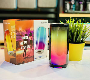 Haut-parleur Portable USB, pour la danse intérieure et extérieure, musique, rvb, lumières pulsées, Mini haut-parleur, basse profonde, haut-parleurs stéréo - Product Image 5