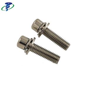 Stainless Steel SEMS <b>Screw</b> With Spring Lock Washer and Plain Washer - Product Image 4