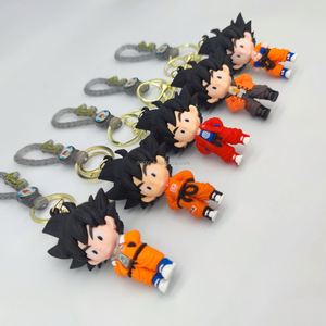 Nouveau <span class=keywords><strong>porte</strong></span>-clés Son <span class=keywords><strong>Goku</strong></span> en PVC 3D, figurine d'anime, souvenir, 5 designs - Product Image 5