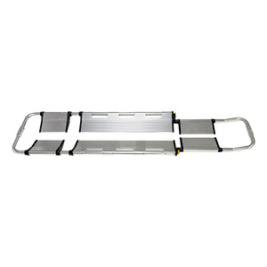 Aluminum Alloy Scoop Stretcher 168x44x6.5cm Foldable For Ambulance School Construction Site Emergency Rescue - Product Image 2