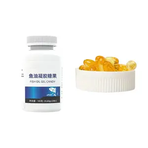 Invigorate Health Effectively Health Care Food Softgel Capsule Regulating Blood Lipids Capsule Fish Oil Softgel