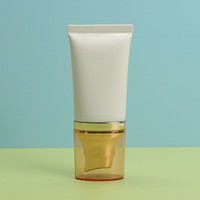 Tubes en plastique sans air personnalisés pour soins de la peau 30ml 50ml, écran solaire, crème pour les mains, nettoyant visage, fond de teint, emballage cosmétique à presser