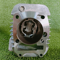 Wave125 Xrm 125 57mm Semi Dome Piston Cylinder Block Set para Honda