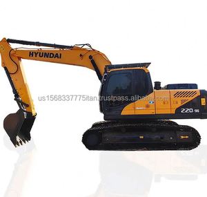 รถขุดไฮดรอลิก Hyundai 220-9 รุ่นปี 2023 มือสอง ขนาดกลาง 22 ตัน ความจุบุ้งกี๋ 1.1 ลูกบาศก์เมตร ผลิตในจีน พร้อมวิดีโอ - Product Image 1