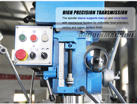 Machine de fraisage à alimentation automatique ZX6350ZS, type à genouillère, perceuse-fraiseuse centralisée, capacité de perçage de 50 mm pour atelier métallique