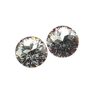 황제 일반 컷 2021 새로운 절단 1ct def gh 컬러 가격 캐럿 라운드 vvs moissanite 느슨한 다이아몬드