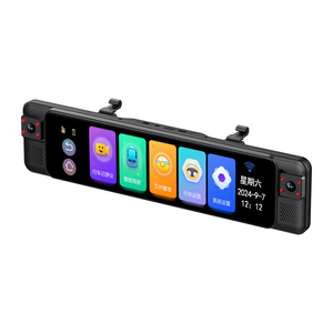 Dash <span class=keywords><strong>Cam</strong></span> 4K a 4 Lenti con Visione a 360 Gradi, Registratore di Guida ADAS, Rilevamento Punti Ciechi BSD, Telecamera di Retromarcia e Monitor di Parcheggio per Auto - Product Image 1