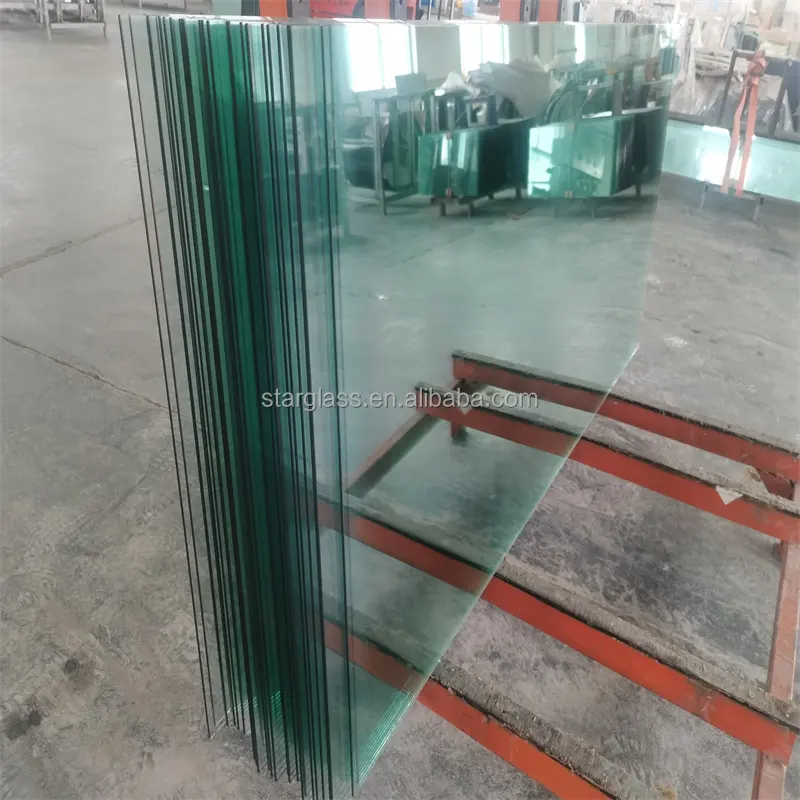 4mm 6mm 8mm 10mm building tempered glass toughened ultra clear float tinted reflective glass sheet