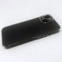 Coque de téléphone transparente antichoc en TPU souple pour iPhone 16 15 14 13 12 Pro Max Mini 11 17 Air Plus