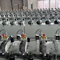 Machine à retordre le fil de coton et de fibres à grande vitesse et haute performance Kingkangda avec moteur PLC et boîte de vitesses, capacité de 1500 kg